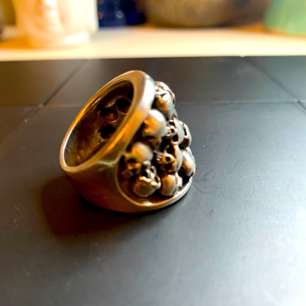 Silver Skull Ring - image 4